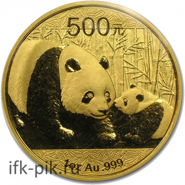 Китайская Панда, 500юаней, 2011, 1oz