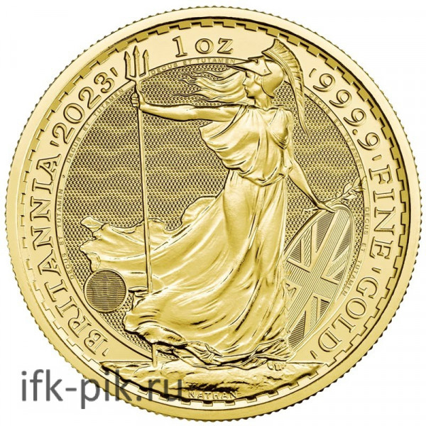 Британия, Елизавета II, 100фунтов, 2023, 1oz