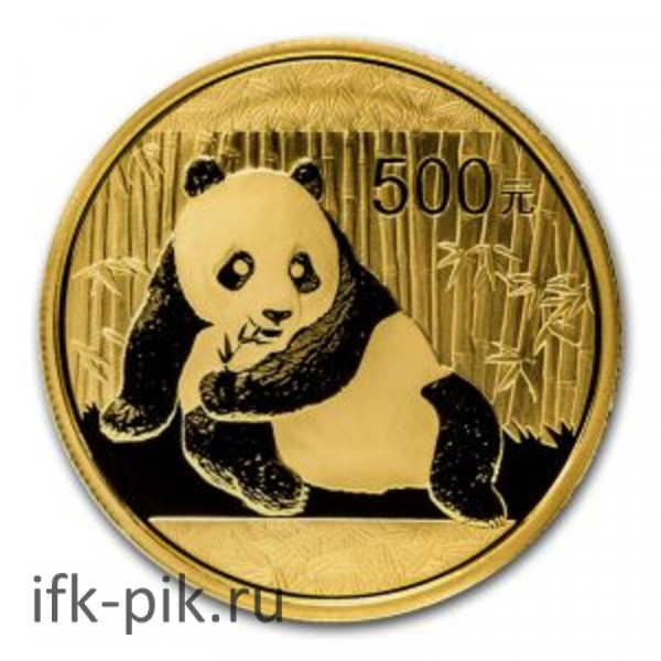 Китайская Панда, 2015г., 500юаней, 1oz