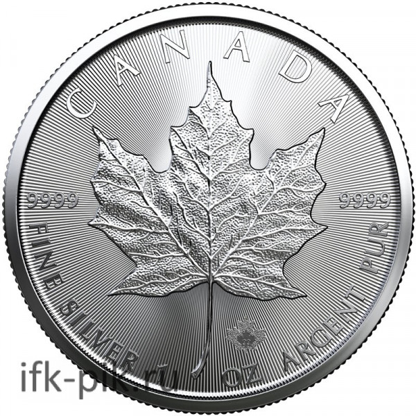 Канадский Кленовый лист, 5 Dollars, 1oz, 2013, 2022