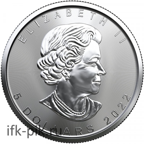 Канадский Кленовый лист, 5 Dollars, 1oz, 2013, 2022