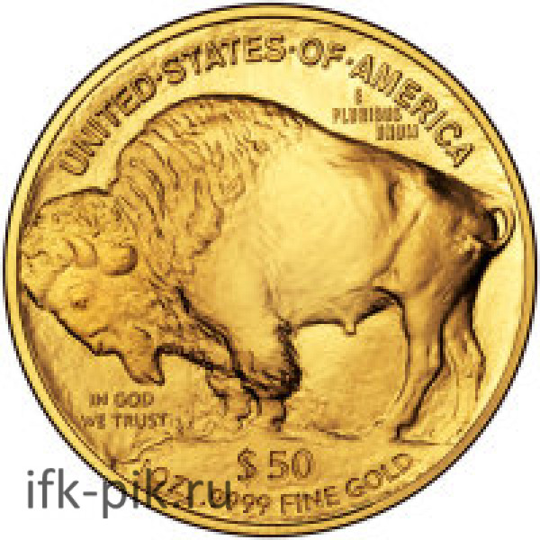 Американский Буффало, 50 dollars, 1oz