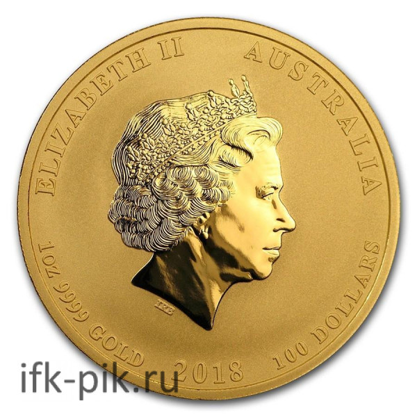 Австралийский Лунар год Собаки, 2018, 1oz