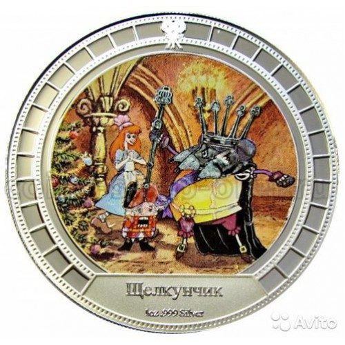 Набор монет 4 шт, 1oz, 999, 2008