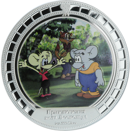 Набор монет 4 шт, 1oz, 999, 2008