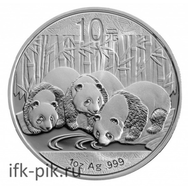 Китайская Панда, 10 юаней, 1oz, 2013