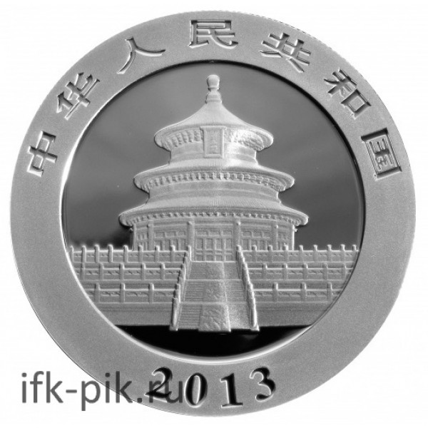 Китайская Панда, 10 юаней, 1oz, 2013